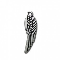 Colgante de Metal Zamak Ala de Ángel 9x32mm