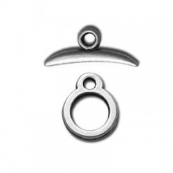 Zamak Toggle Clasp Round 12mm