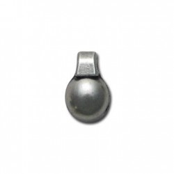 Zamak Charm Ball 7x11mm