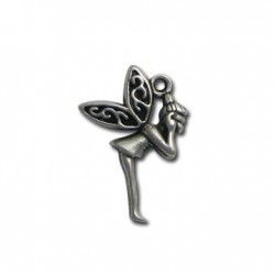 Colgante de Metal Zamak Ángel 23x16mm