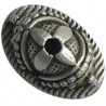 999° Silver Antique Plated/ 5µm