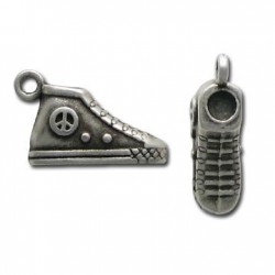Ciondolo in Zama Scarpa da Ginnastica 20x15x7mm