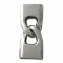 Fermoir style menottes en Métal/Zamac, Ø 3.3x15mm