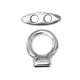 Zamak Toggle Clasp Round Ø10x2.5mm