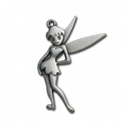 Zamak Pendant Fairy 25x38mm