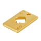 Zamak Charm Card Ace of Spades 16x9mm