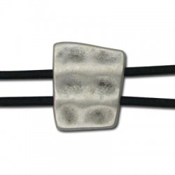 Passant Carré en Métal/Zamac, 20x16.3mm