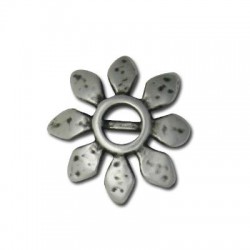 Zamak Slider Flower 32mm