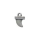 Colgante de Metal Zamak Diente (Cuerno) 13.7x9.3mm