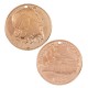 Zamak Pendant Old Greek Coin 20 Drachmas 30mm