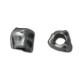 Zamak Irregular Bead Cube 7x6mm Ø3mm