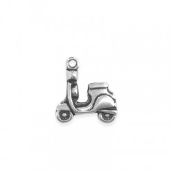 Colgante de Metal Zamak Vespa Motoneta 18x19mm