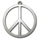 Colgante de Metal Zamak Signo de la Paz 58mm