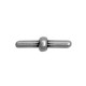 Intercalaire pour Cordon PVC en Métal/Zamac, 18x2.1mm