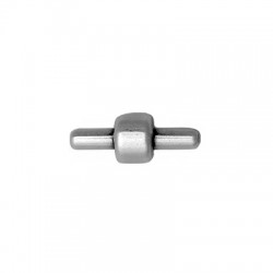 Zamak Clasp for Rubber Cord 22x3.5mm