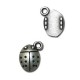 Zamak Charm Ladybug 8x11mm