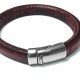 Fermoir Aimanté en Métal/Zamac pour Cuir Regaliz, 13x25mm (Ø 6.8x10.5mm)