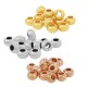 Zamak Bead Round 8x5.8mm Ø3.7mm