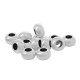 Zamak Bead Round 8x5.8mm Ø3.7mm