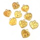 Charm in Metallo Zama Cuore con scritta "JE T'AIME" 15mm