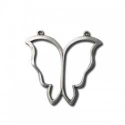 Colgante de Metal Zamak Mariposa 48x46mm