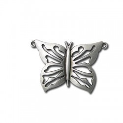 Zamak Pendant Butterfly 48x29mm