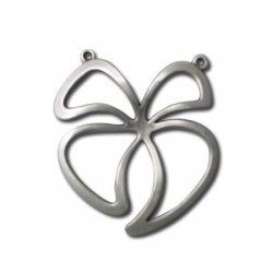 Colgante de Metal Zamak Mariposa Forma 45x54mm