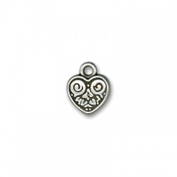 Ciondolo in Metallo Zama Cuore 11.5mm