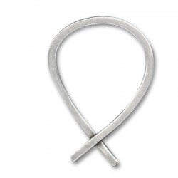 Zamak Pendant Artistic Fish 44x30mm