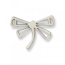 Colgante de Metal Zamak Libélula Estilizada 35x25mm