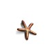 Zamak Pendant Starfish 27x28mm