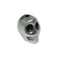 Μεταλλικό Μοτίφ Νεκροκεφαλή Περαστή 14x18mm Ø3.6mm
