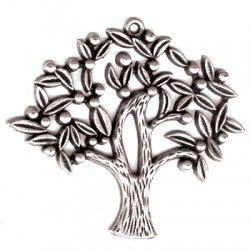 Ciondolo in Metallo Zama Albero Della Vita 52x46mm