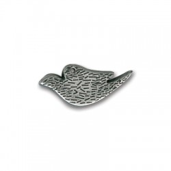 Zamak Pendant Bird 29x13mm