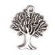 Pendentif Arbre à Prières en Métal/Zamac, 40x35mm