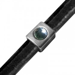 Ζάμακ Περαστό Regaliz Καμπουσόν SS39 15x13x10mm Ø10x7mm