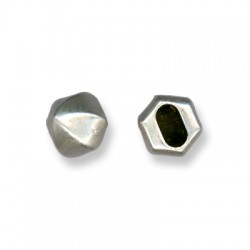 Zamak End Cap Irregular Ø6x3mm