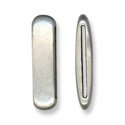 Passant Ovale en Métal/Zamac, 13x47mm (Ø 40.2x2.2mm)