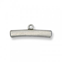 Zamak Bail Tube Curved 35mm Ø3.2mm