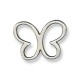 Zamak Pendant Butterfly 35x25mm
