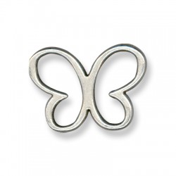 Colgante de Metal Zamak Mariposa 35x25mm