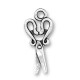 Zamak Pendant Scissors 12x28mm