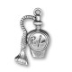 Zamak Pendant French Perfume 14x28mm