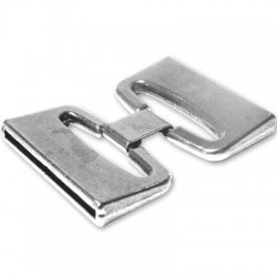 Cierre con Clip de Metal Zamak (Ø 40x2.5mm)