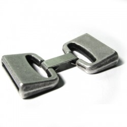 Zamak Clasp with Clip Ø20x2.5mm
