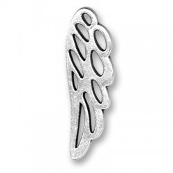 Colgante de Metal Zamak Ala de Ángel 36.5x11.5mm