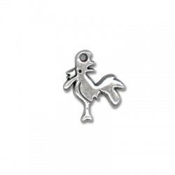 Ciondolo in Metallo Zama Gallo 21x18mm