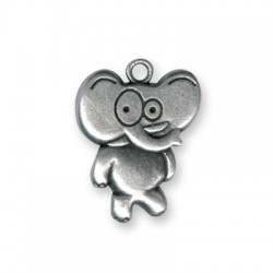 Ciondolo in Metallo Zama Elefante 24x30mm