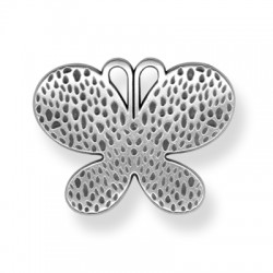 Colgante de Metal Zamak Mariposa 57mm