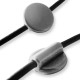 Entrepieza de Metal Zamak Disco 12mm (Ø 2.2mm)